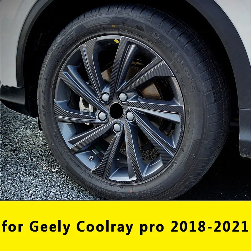 for Geely Coolray pro 2018-2021 DIY Wheel decoration modification upgrade cover scratch stickers set of 4 wheels For Proton X50
for Geely Coolray pro 2018-2021 DIY Wheel decoration modification upgrade cover scratch stickers set of 4 wheels For Proton X50
