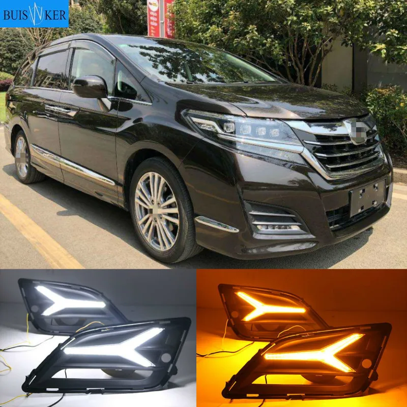 1set LED DRL headlamp for elysion fog light car headlight For honda elysion 2016~2019 daytime Light car accessories
1set LED DRL headlamp for elysion fog light car headlight For honda elysion 2016~2019 daytime Light car accessories