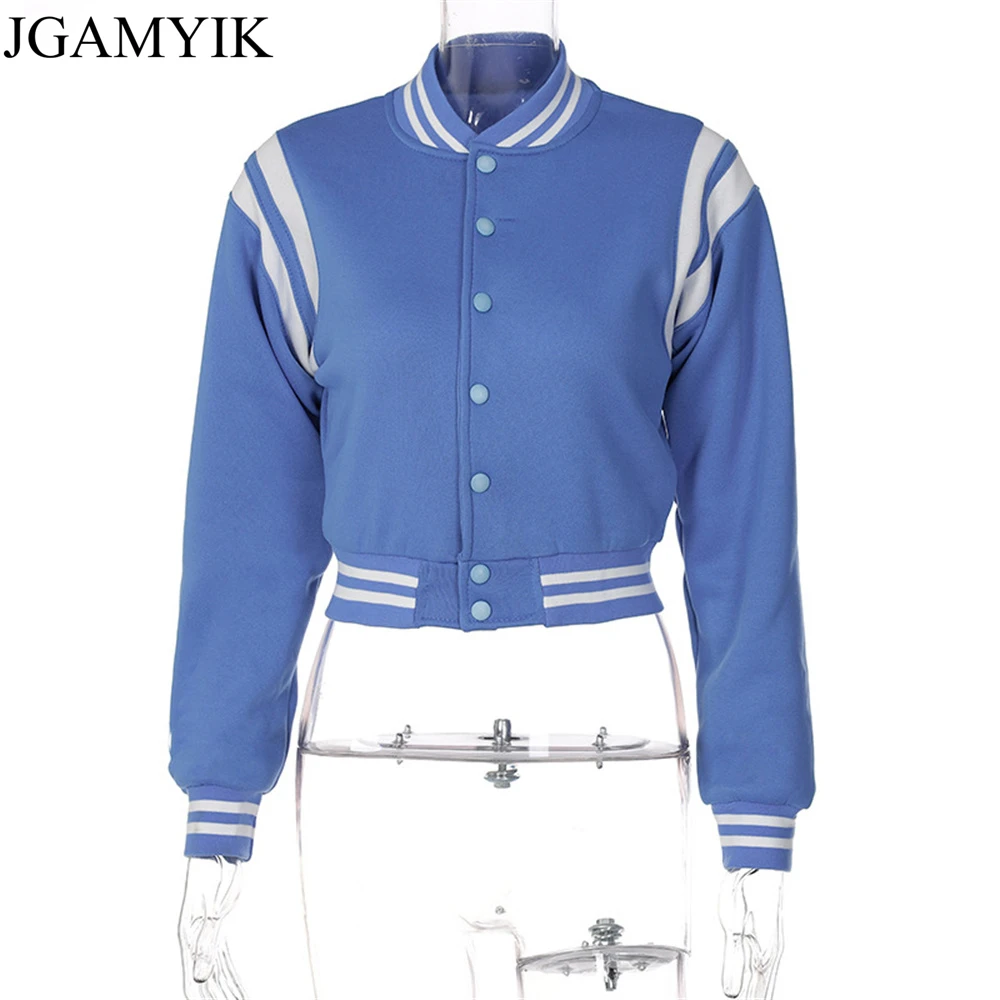 JGAMYIK Patchwork Baseball Jackets for Women 2021 Cropped Varsity Jacket Vintage Streetwear Bomber Jacket Fall Clothes Outerwear
JGAMYIK Patchwork Baseball Jackets for Women 2021 Cropped Varsity Jacket Vintage Streetwear Bomber Jacket Fall Clothes Outerwear