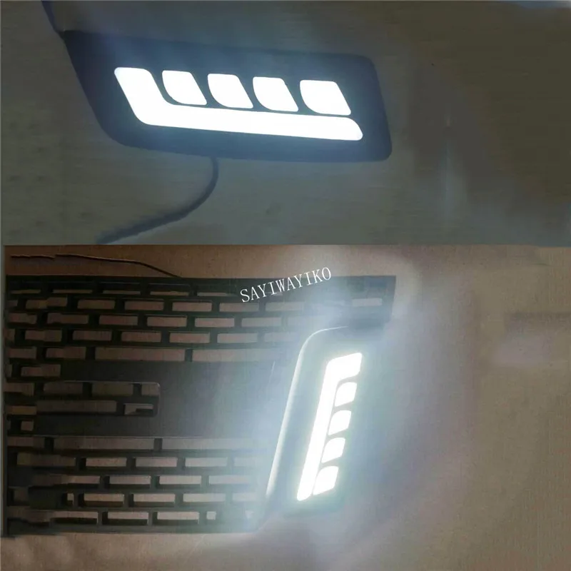 1 Pair Car Led Drl For Ford Ranger 2012-2015 Daytime Running Light Front Bumper Driving Fog Lamp Daylight Headlight Styling
1 Pair Car Led Drl For Ford Ranger 2012-2015 Daytime Running Light Front Bumper Driving Fog Lamp Daylight Headlight Styling