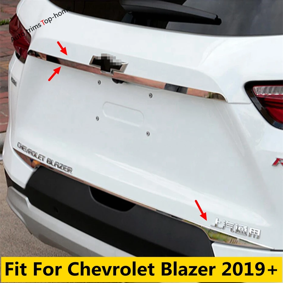 Exterior Kit Stainless Steel Rear Door Trunk Tailgate Lid Molding Strip Cover Trim Accessories For Chevrolet Blazer 2019 - 2022
Exterior Kit Stainless Steel Rear Door Trunk Tailgate Lid Molding Strip Cover Trim Accessories For Chevrolet Blazer 2019 - 2022