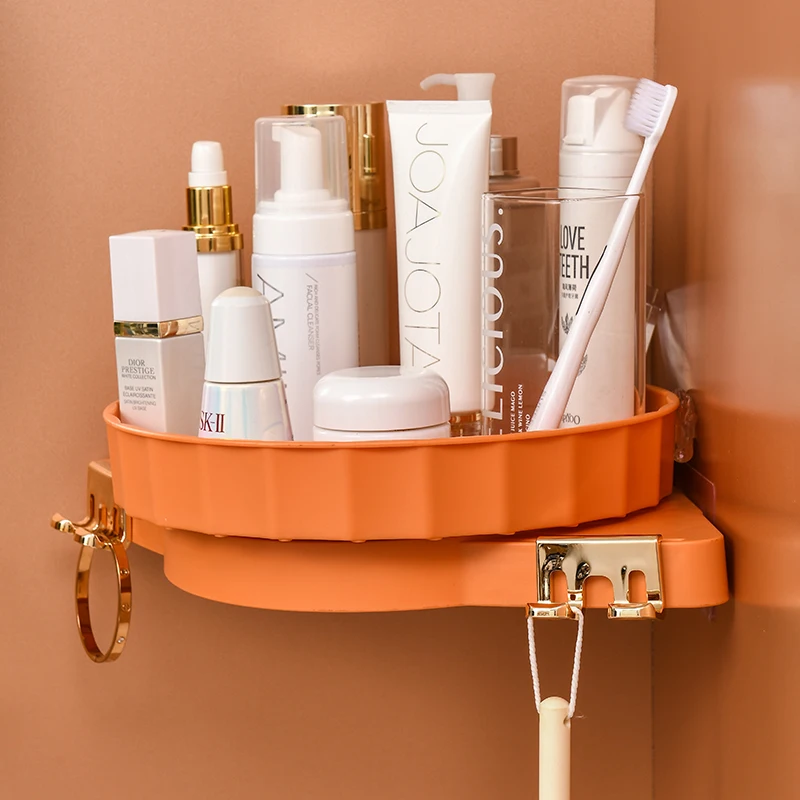 Bathroom Wall-Mounted Storage Rack Storage Rack Corner Storage Shampoo Cosmetics Bathroom Accessories
Bathroom Wall-Mounted Storage Rack Storage Rack Corner Storage Shampoo Cosmetics Bathroom Accessories