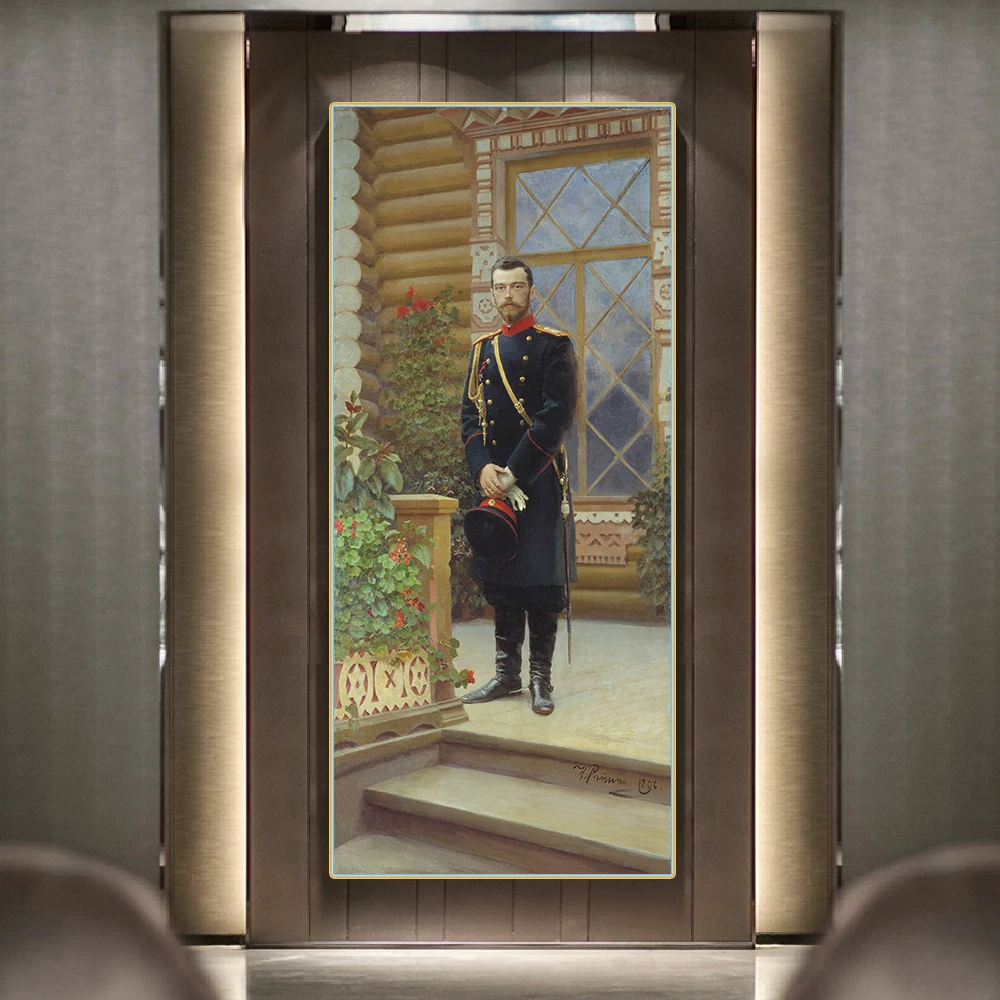Ilya Efimovich Repin《Portrait of Nicholas II》Canvas Oil Painting Artwork Poster Picture Wall Decor Modern Home Decoration
Ilya Efimovich Repin《Portrait of Nicholas II》Canvas Oil Painting Artwork Poster Picture Wall Decor Modern Home Decoration