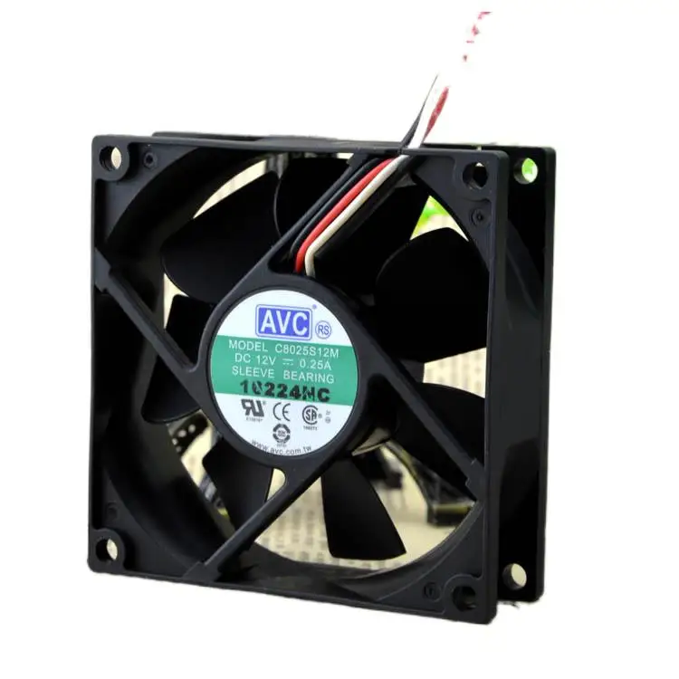 AVC 8025 12V 0.25a фотографический Вентилятор охлаждения C8025S12M с лишним тоном 8 см
AVC 8025 12V 0.25a фотографический Вентилятор охлаждения C8025S12M с лишним тоном 8 см