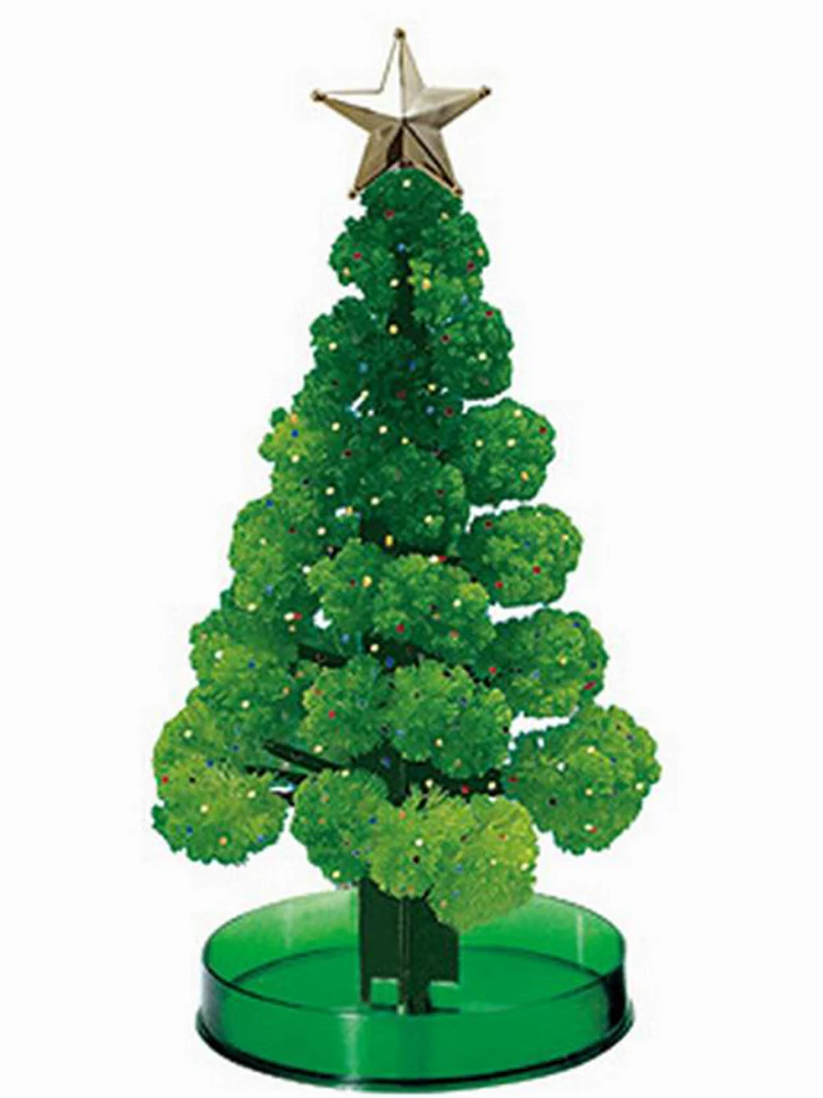 2019 11x7cm Green DIY Visual Magic Growing Paper Crystals Tree Magically Grow Funny Christmas Trees Kids Baby Toys For Children
2019 11x7cm Green DIY Visual Magic Growing Paper Crystals Tree Magically Grow Funny Christmas Trees Kids Baby Toys For Children