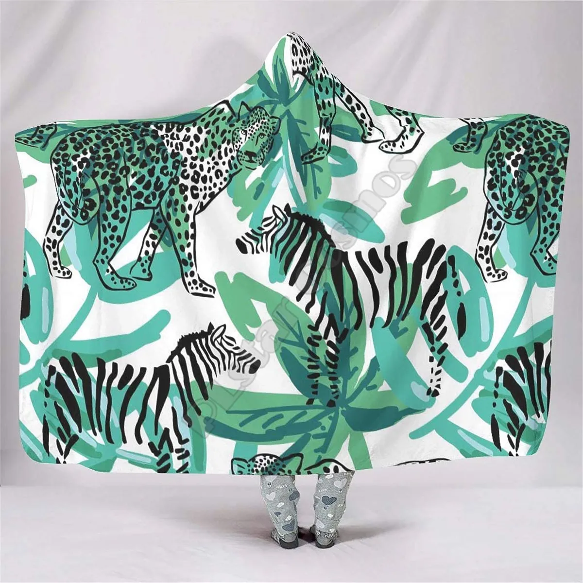 Zebra Smooth Breathable Hooded Blanket 3D Printed Wearable Blanket Adults kids Blanket blanket throw blanket Drop Shipping 03
Zebra Smooth Breathable Hooded Blanket 3D Printed Wearable Blanket Adults kids Blanket blanket throw blanket Drop Shipping 03