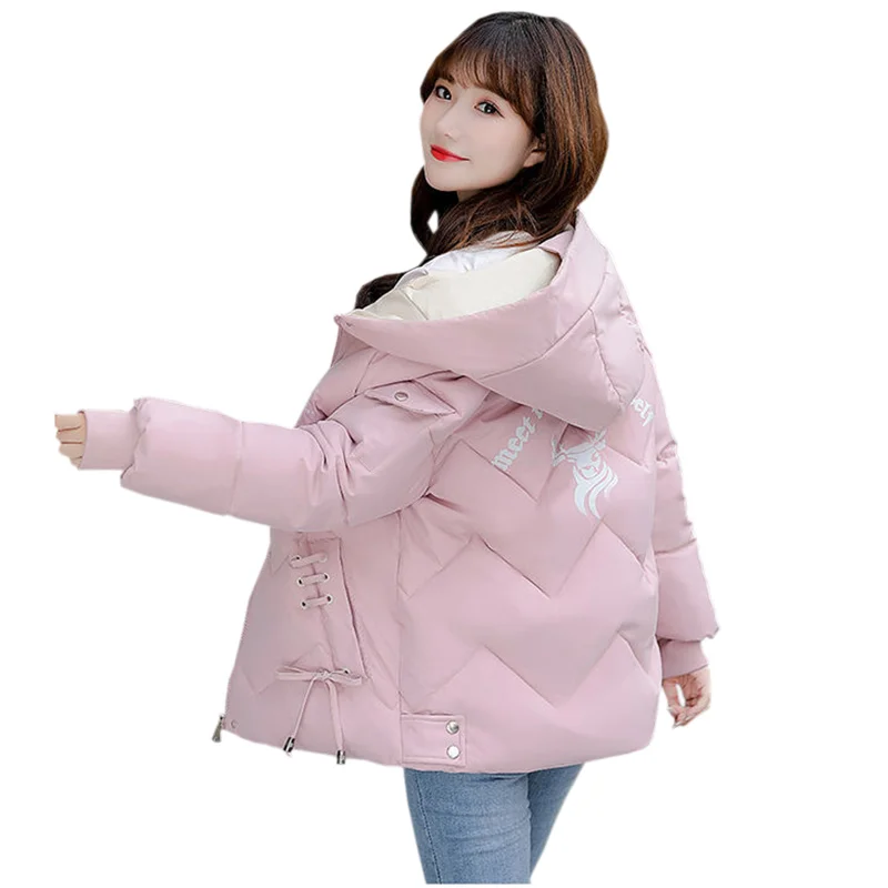 Women's Parkas 2021 New Autumn Winter Jacket Long Sleeve Hooded Thick Warm Coats Cotton Padded Jackets Parka Female Outerwear
Women's Parkas 2021 New Autumn Winter Jacket Long Sleeve Hooded Thick Warm Coats Cotton Padded Jackets Parka Female Outerwear
