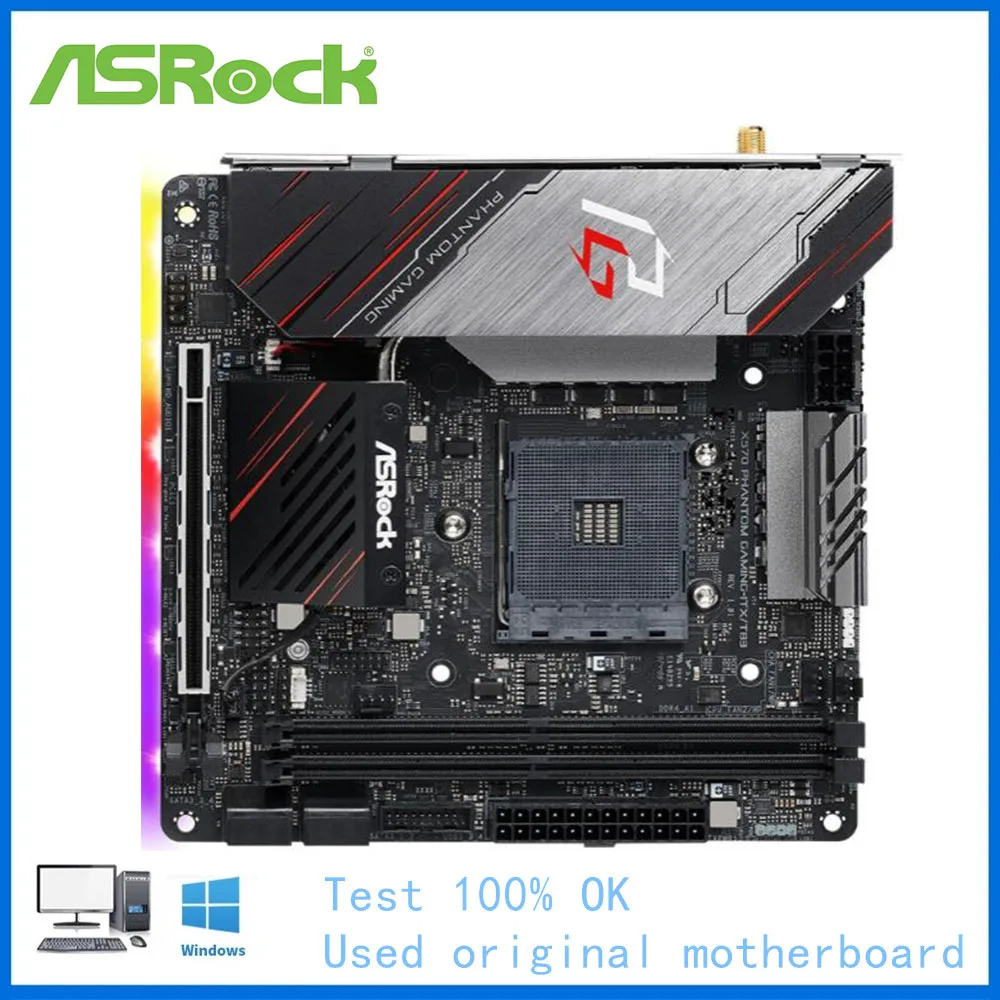 Используется для ASRock X570 Phantom Gaming-ITX/TB3 Gaming-ITX Компьютер M.2 Nvme SSD Материнская плата AM4 DDR4 X570 Настольная материнская плата
Используется для ASRock X570 Phantom Gaming-ITX/TB3 Gaming-ITX Компьютер M.2 Nvme SSD Материнская плата AM4 DDR4 X570 Настольная материнская плата