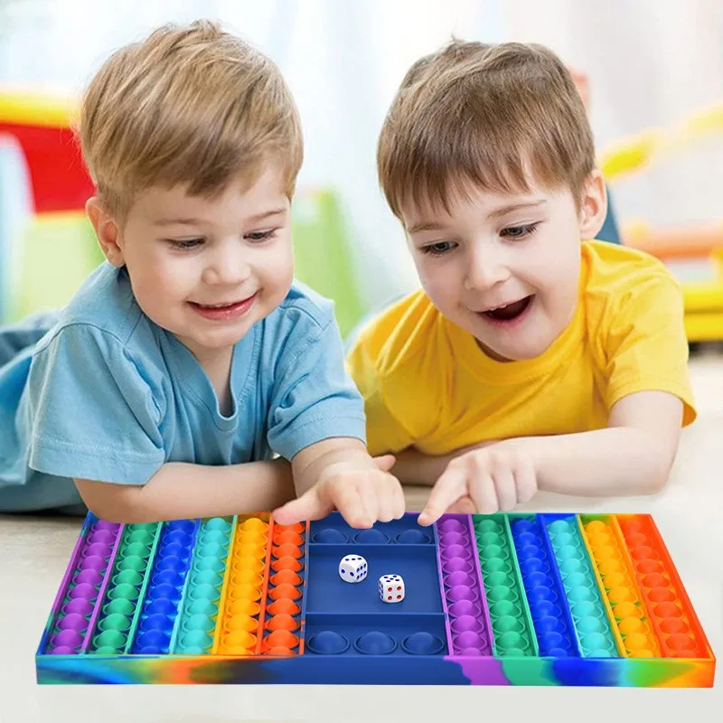 Squeeze Toy Fidget Toys Dice Chessboard Rat Killing Pioneer Large Size Pure Silicone Rainbow Bubble Pressing Anti Autism
Squeeze Toy Fidget Toys Dice Chessboard Rat Killing Pioneer Large Size Pure Silicone Rainbow Bubble Pressing Anti Autism