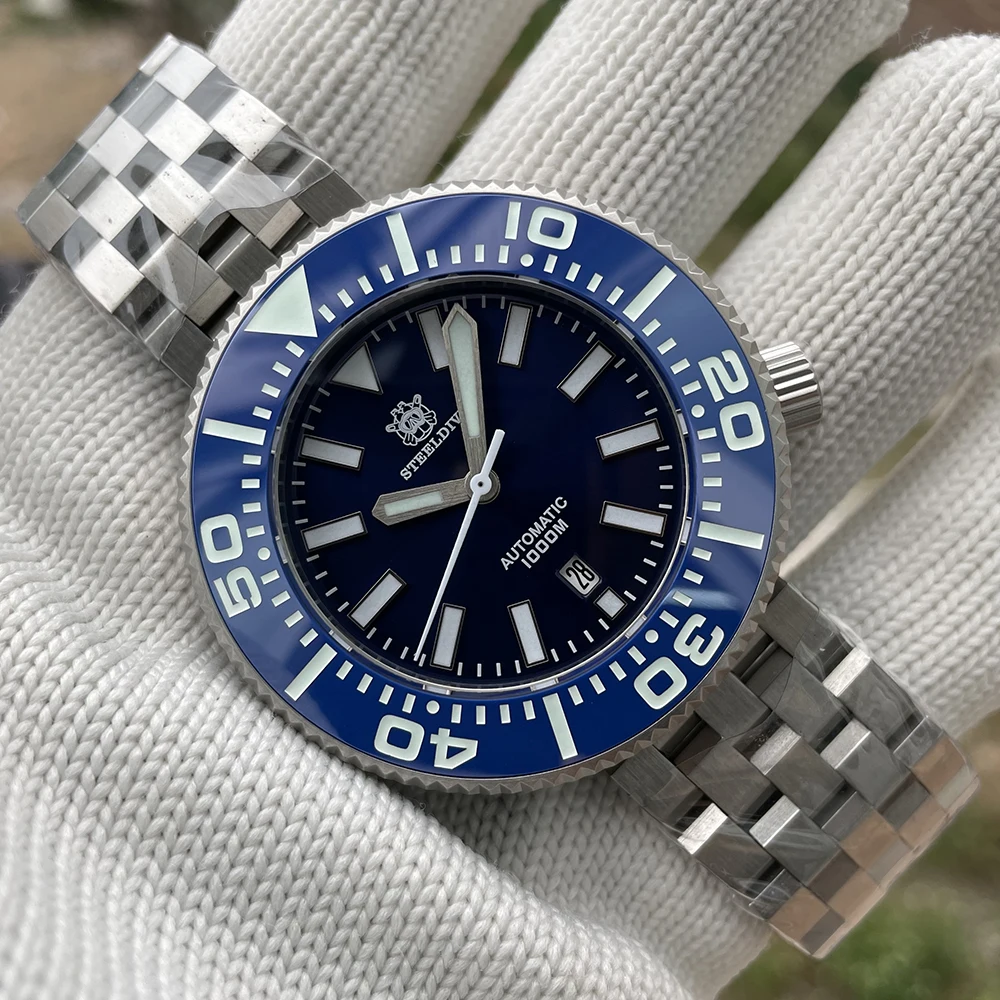 Мужские часы для дайвинга STEELDIVE SD1976P 48 мм, Мужские автоматические часы, водонепроницаемые наручные часы 1000 м, супер светящиеся часы с керамической рамкой
Мужские часы для дайвинга STEELDIVE SD1976P 48 мм, Мужские автоматические часы, водонепроницаемые наручные часы 1000 м, супер светящиеся часы с керамической рамкой
