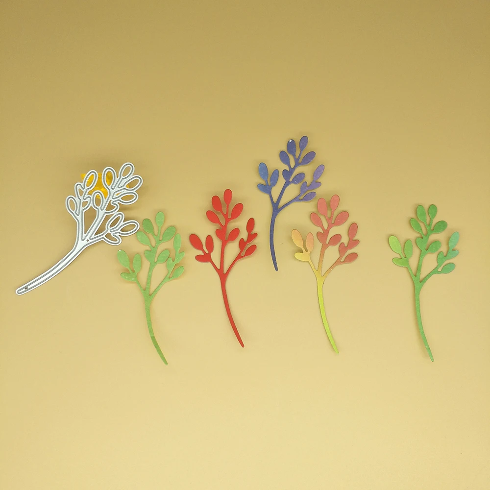 New branches and leaves metal cutting dies photo album cardboard DIY gift card decoration embossed crafts
New branches and leaves metal cutting dies photo album cardboard DIY gift card decoration embossed crafts