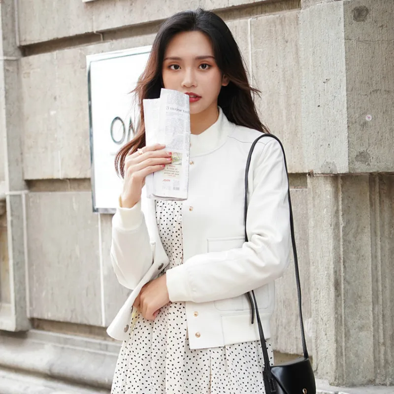 Autumn Women Jacket Real Clothes 2023 Korean Fashion Short Sheepskin Coat Genuine Leather Chaqueta Mujer PY-101
Autumn Women Jacket Real Clothes 2023 Korean Fashion Short Sheepskin Coat Genuine Leather Chaqueta Mujer PY-101