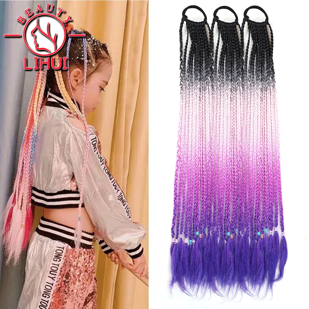 Box Braids Crochet Braid Crochet Hair For Braid 24Inch Ombre Synthetic Braiding Hair Extensions 12Roots Black Pink Purple
Box Braids Crochet Braid Crochet Hair For Braid 24Inch Ombre Synthetic Braiding Hair Extensions 12Roots Black Pink Purple