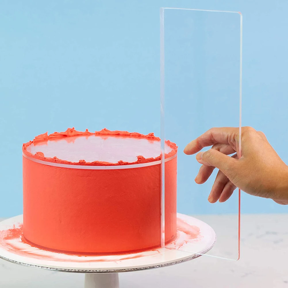 1 Pcs Transparent Acrylic Cream Scraper Icing Frosting Buttercream Large Cake Smoother Scraper for Kitchen Baking Tools
1 Pcs Transparent Acrylic Cream Scraper Icing Frosting Buttercream Large Cake Smoother Scraper for Kitchen Baking Tools