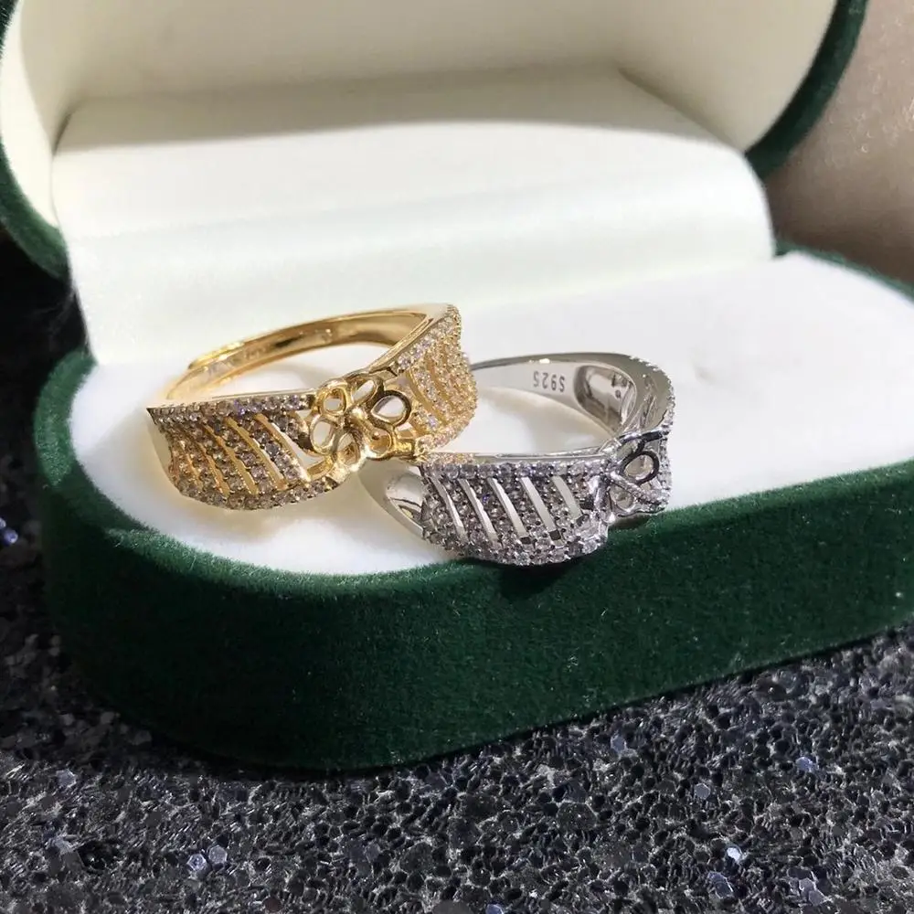 Hot Office Lady 925 Sterling Silver Adjustable Ring Settings Findings Mountings Parts for Pearl Corals Jade Crystal, 5pcs/lot
Hot Office Lady 925 Sterling Silver Adjustable Ring Settings Findings Mountings Parts for Pearl Corals Jade Crystal, 5pcs/lot