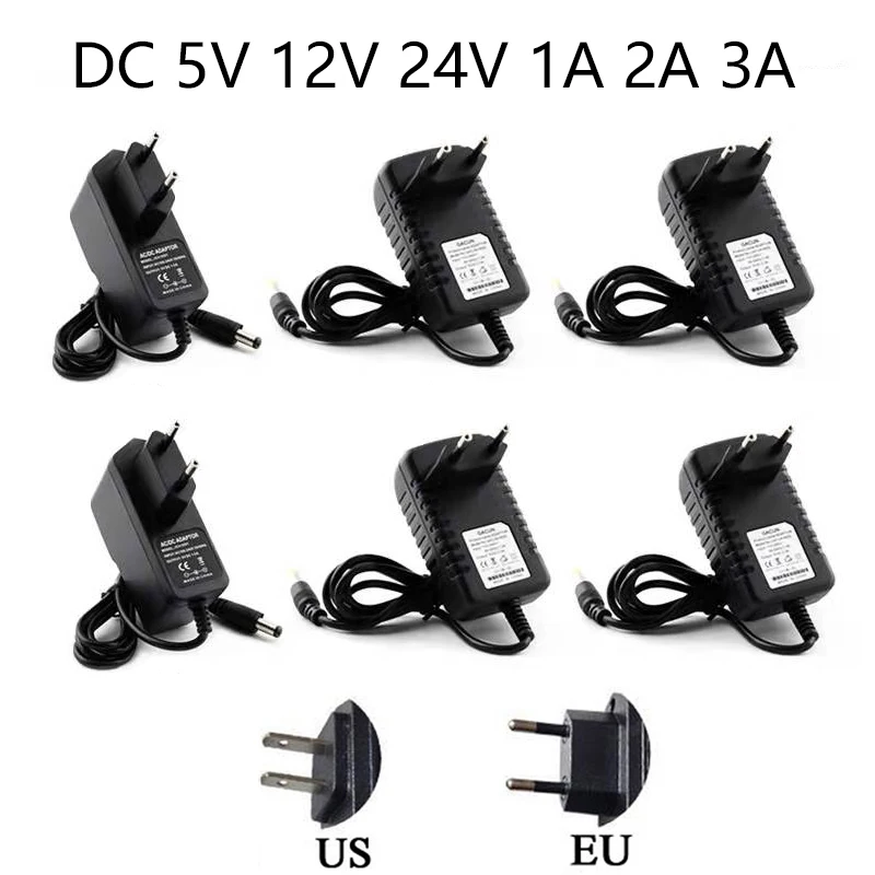 AC DC 12V Volt Power Adapter AC 110V 220V to DC 5V 12V 24V 1A 2A 3A Universal Power Adapter Supply 1A 2A 3A Charger EU US Plug
AC DC 12V Volt Power Adapter AC 110V 220V to DC 5V 12V 24V 1A 2A 3A Universal Power Adapter Supply 1A 2A 3A Charger EU US Plug