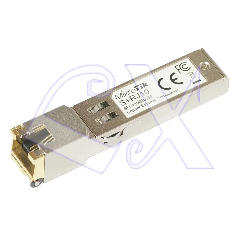 Mikrotik S+RJ10 Gigabit optical conversion module Gigabit electrical port ros module sfp+
Mikrotik S+RJ10 Gigabit optical conversion module Gigabit electrical port ros module sfp+