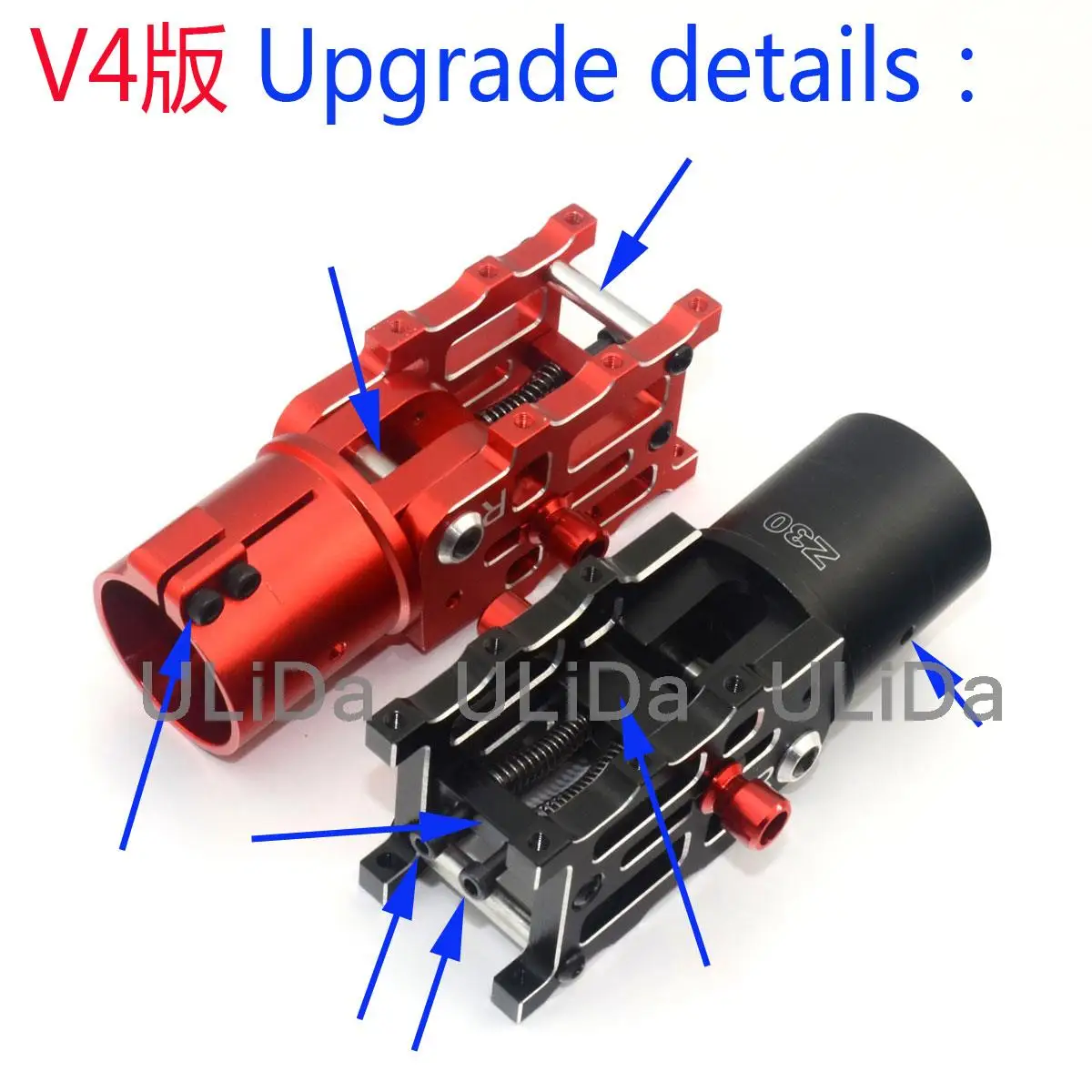 New Version V4 D30 CNC Aluminium Folding Arm Joint Fitting Double screw locking & spring (suit for D30mm Tube) - Auto Edition
New Version V4 D30 CNC Aluminium Folding Arm Joint Fitting Double screw locking & spring (suit for D30mm Tube) - Auto Edition