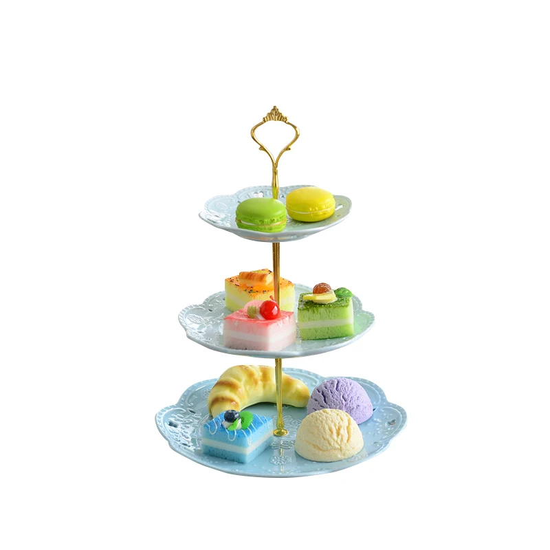 TT European-Style Ceramic Three-Layer Fruit Plate Cake Plate Afternoon Tea Dessert Tray Buffet Display Stand
TT European-Style Ceramic Three-Layer Fruit Plate Cake Plate Afternoon Tea Dessert Tray Buffet Display Stand