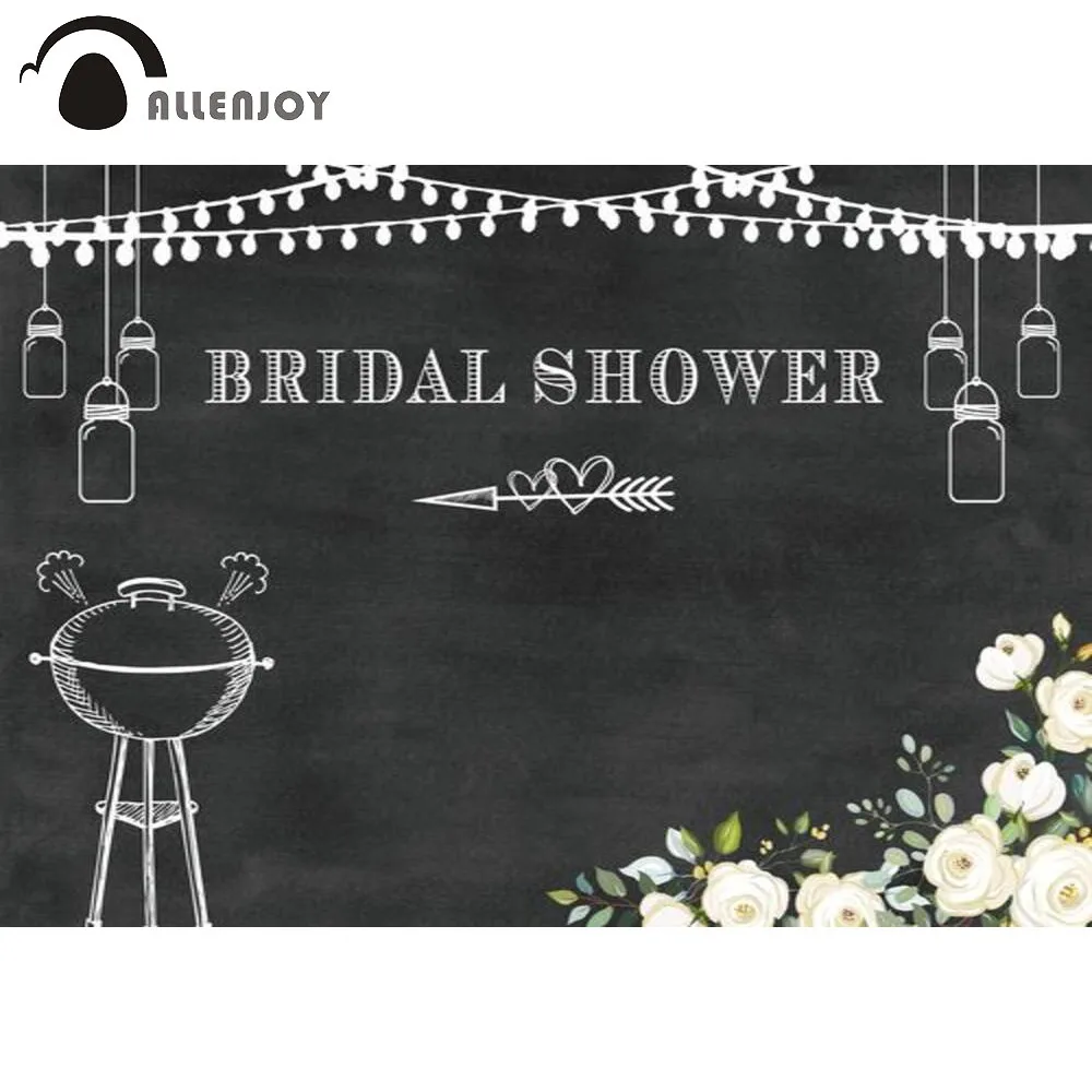 Allenjoy I DO BBQ Chalkboard Photography Lighting Curtain Bridal Shower Wedding Party Supplies Banners Vinyl Photo Background
Allenjoy I DO BBQ Chalkboard Photography Lighting Curtain Bridal Shower Wedding Party Supplies Banners Vinyl Photo Background
