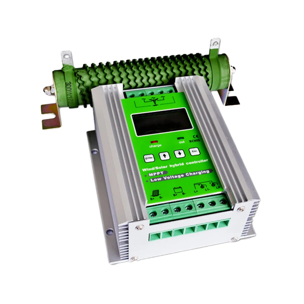 MPPT Hot Selling 600W/800W 12V/24V Automatic Wind Solar Hybrid Controller Hybrid Charge Controller With Unloading Resistance 
MPPT Hot Selling 600W/800W 12V/24V Automatic Wind Solar Hybrid Controller Hybrid Charge Controller With Unloading Resistance