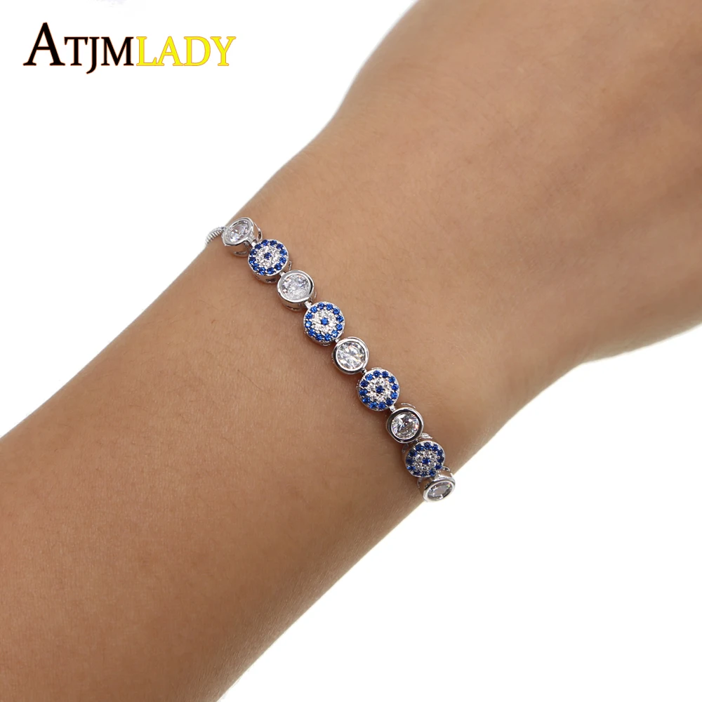 2024 New Arrival Adjust Turkish Tennis Chain Bracelet Women Luxury Round Blue Eyes Clear Cubic Zircon AAA+ Cz Wedding Jewelry
2024 New Arrival Adjust Turkish Tennis Chain Bracelet Women Luxury Round Blue Eyes Clear Cubic Zircon AAA+ Cz Wedding Jewelry