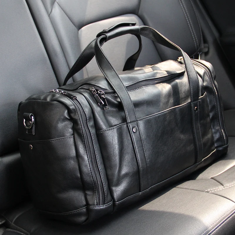 Fashion Big Leather Men's Travel Bag Short Trip Luggage Organizer Travel Tourism Sports Training Bag Bolsa De Viagem
Fashion Big Leather Men's Travel Bag Short Trip Luggage Organizer Travel Tourism Sports Training Bag Bolsa De Viagem