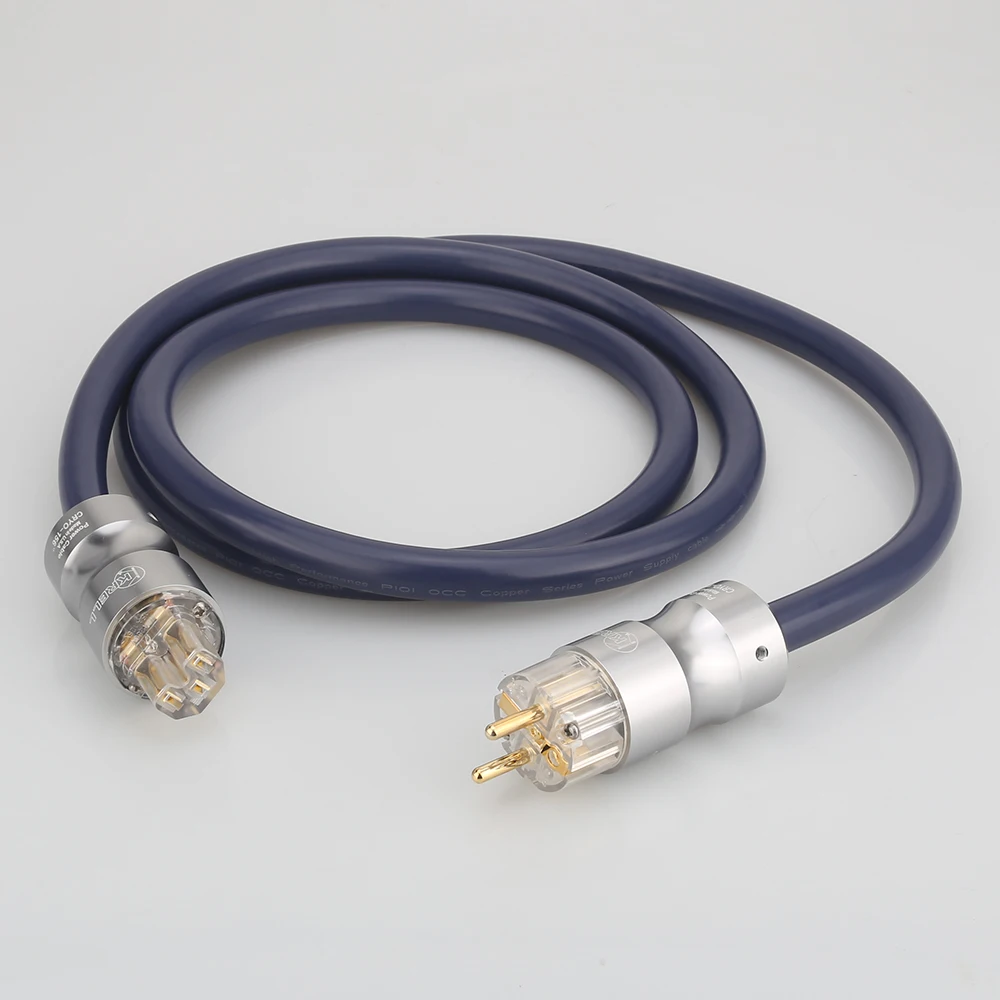 P101 Hi End 7N Copper SCHUKO Power Cable Gold plated EU power plug cable hifi power cord cable for DVD CD AMP power line
P101 Hi End 7N Copper SCHUKO Power Cable Gold plated EU power plug cable hifi power cord cable for DVD CD AMP power line