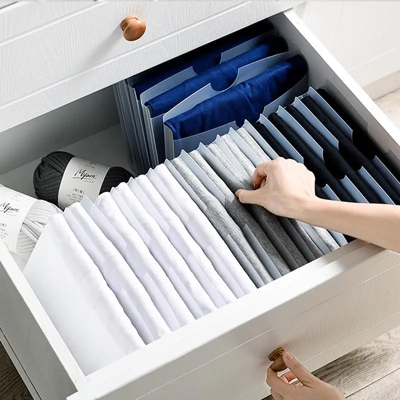 10pcs/set Clothes Storage Artifact Quick Lazy Folding Board Shirt Clothes T-shirt Wardrobe Storage Folder Dust-proof Storage Box
10pcs/set Clothes Storage Artifact Quick Lazy Folding Board Shirt Clothes T-shirt Wardrobe Storage Folder Dust-proof Storage Box