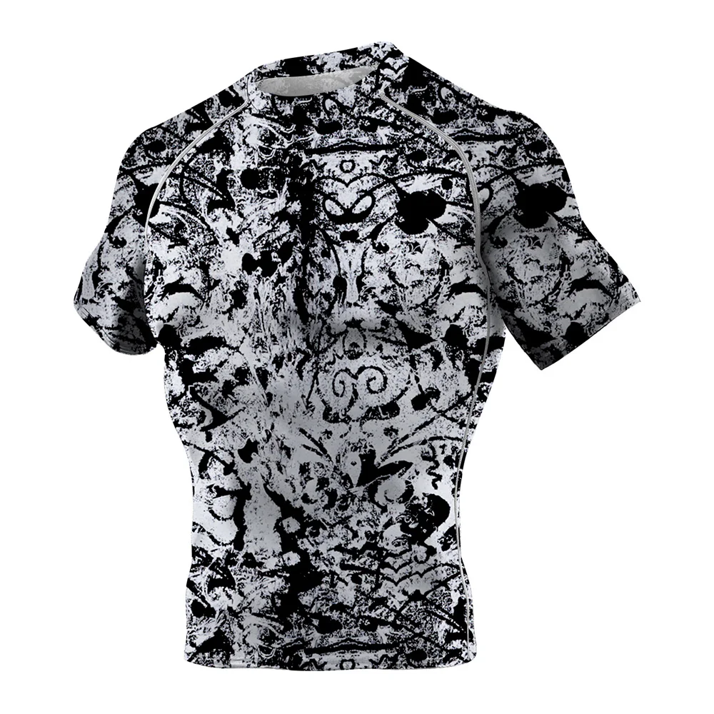 Black and White Graffiti Quick Dry Joggers Men Running Compression Sports Skinny Tights Clothes Gym Fitness Tops
Black and White Graffiti Quick Dry Joggers Men Running Compression Sports Skinny Tights Clothes Gym Fitness Tops