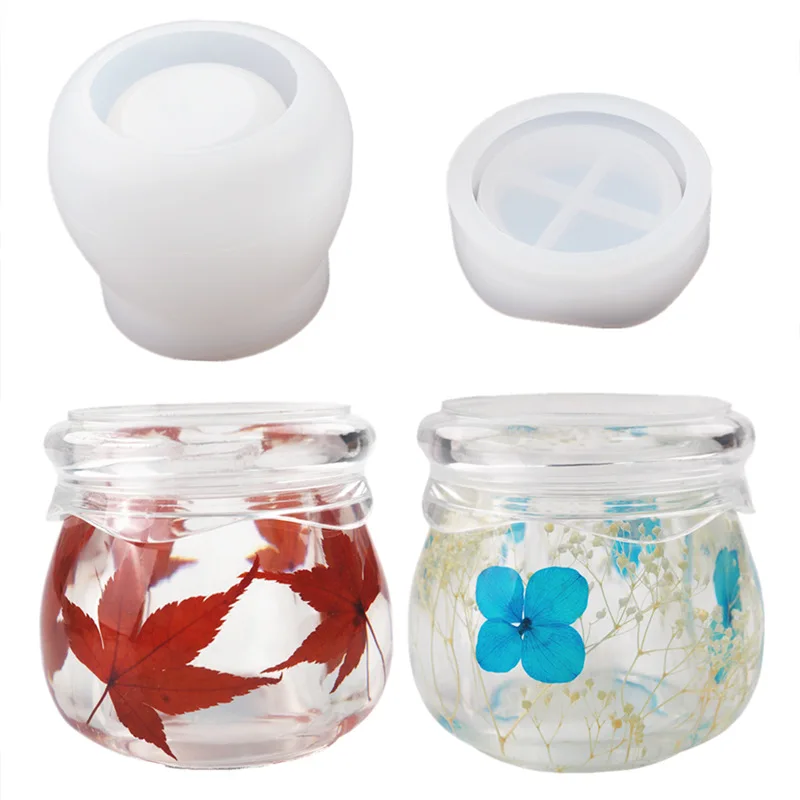 Jewelry Storage Box Organizer Jar Silicone Mold Pudding Cup Mold with Lid for Epoxy Resin molds Casting Sweet Home Decoration
Jewelry Storage Box Organizer Jar Silicone Mold Pudding Cup Mold with Lid for Epoxy Resin molds Casting Sweet Home Decoration