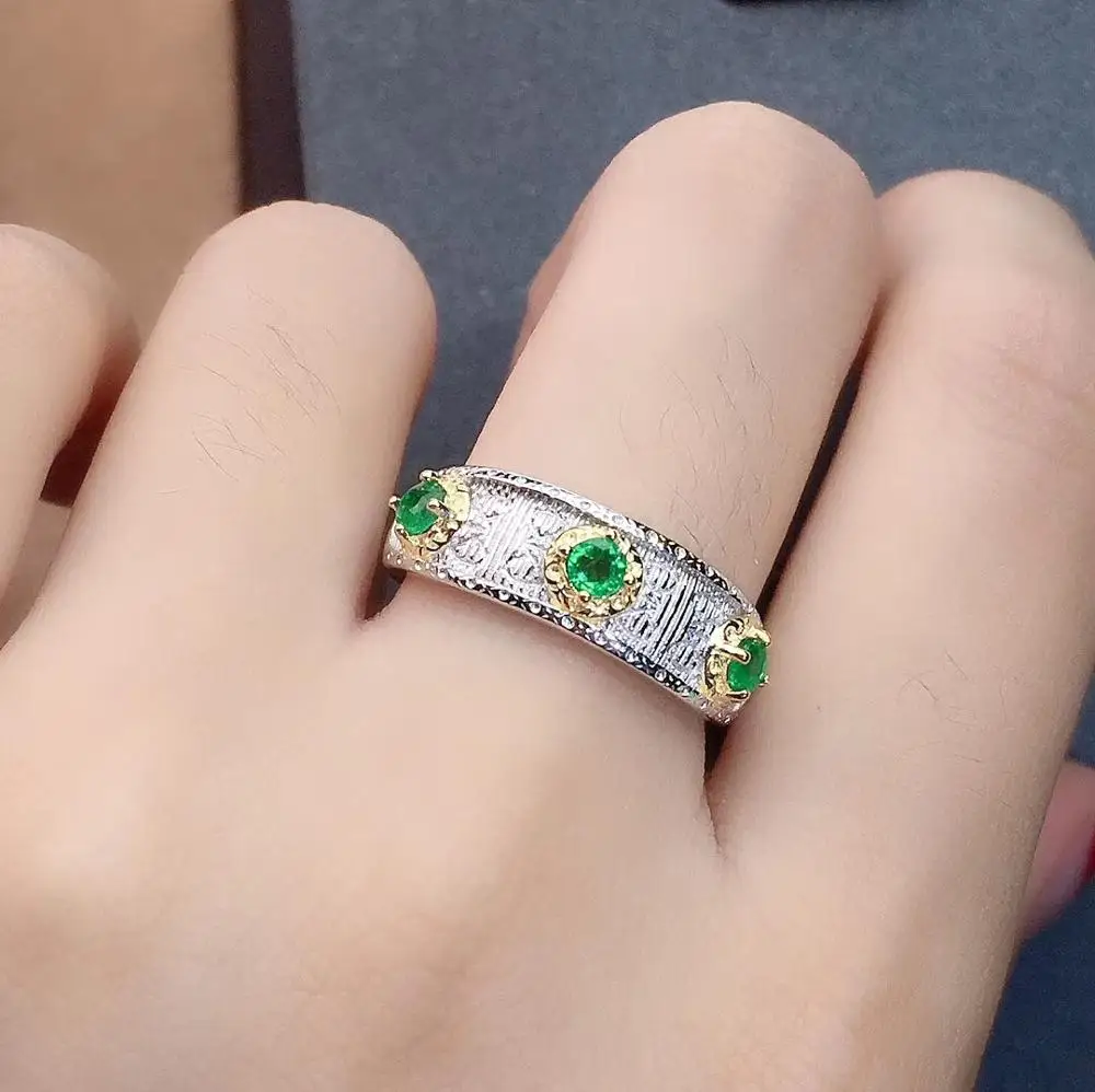 Natural and Real Original emerald ring Free shipping 925 sterling silve Fine jewelry for Man Or Woman
Natural and Real Original emerald ring Free shipping 925 sterling silve Fine jewelry for Man Or Woman