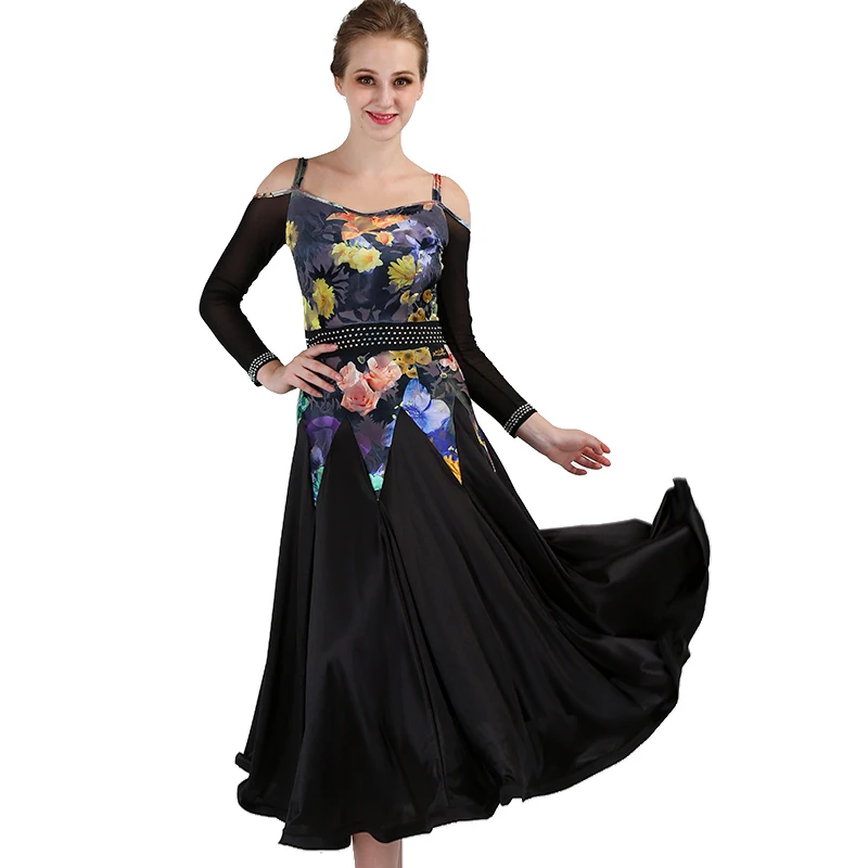 plus size black flower print Ballroom dancing dresses flower standard ballroom dance dress junior ballroom dance dresses mq089
plus size black flower print Ballroom dancing dresses flower standard ballroom dance dress junior ballroom dance dresses mq089
