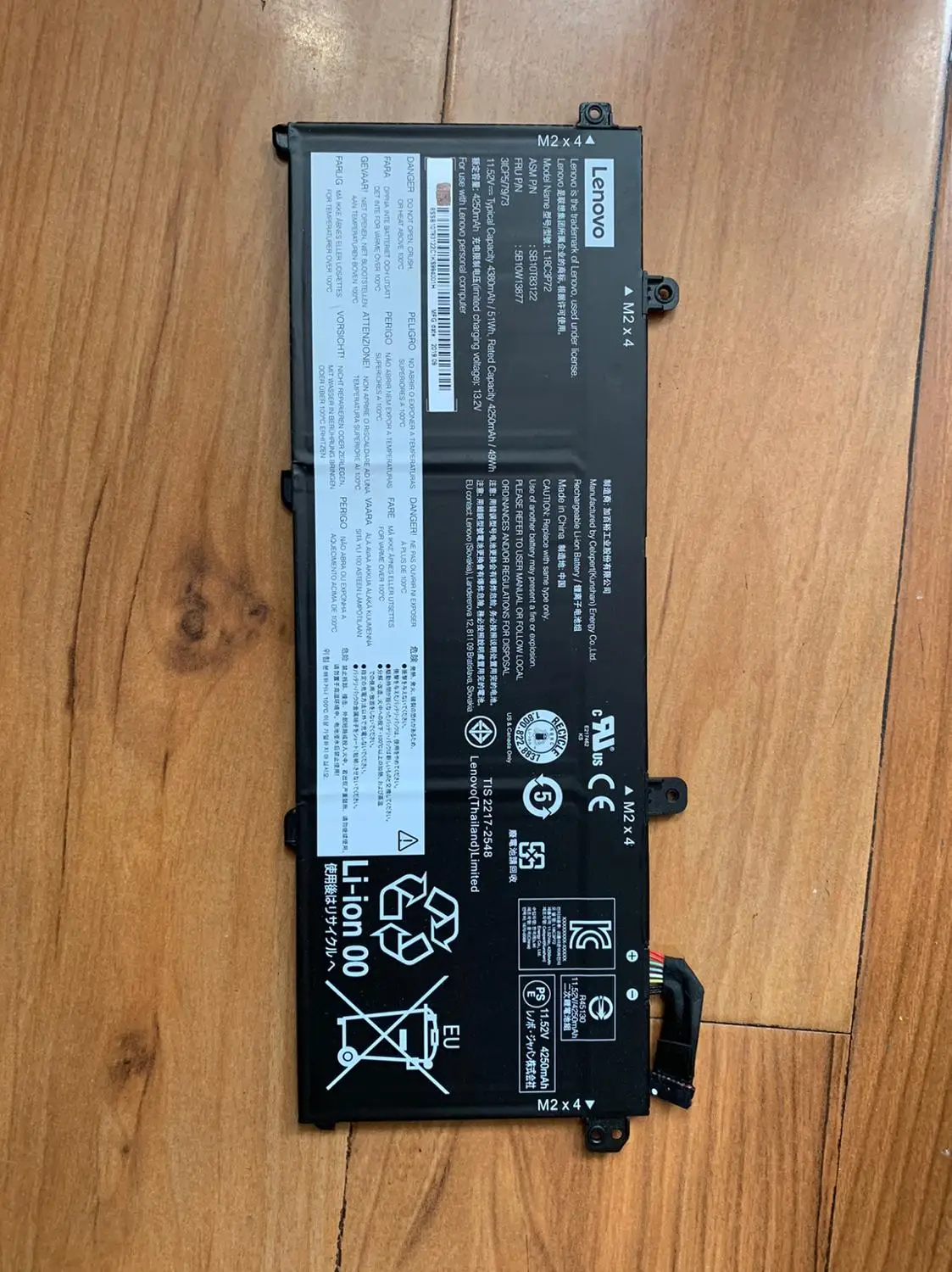 New Genuine Battery for LENOVO ThinkPad P43s T490 L18C3P73, L18L3P73, L18M3P73, L18S3P73, SB10K97645, SB10K97646 SB10T83148
New Genuine Battery for LENOVO ThinkPad P43s T490 L18C3P73, L18L3P73, L18M3P73, L18S3P73, SB10K97645, SB10K97646 SB10T83148