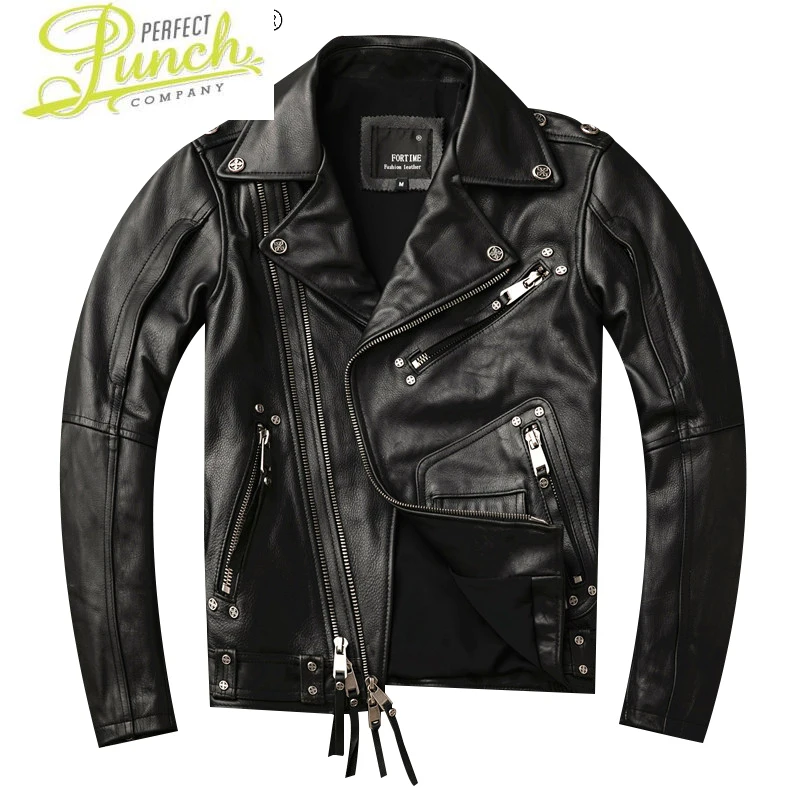 Men Fashion Leather Jacket Slim Cowhide Genuine Leather Coat Men Motorcycle Short Black Coats Clothes Jaqueta Masculina WPY3723
Men Fashion Leather Jacket Slim Cowhide Genuine Leather Coat Men Motorcycle Short Black Coats Clothes Jaqueta Masculina WPY3723