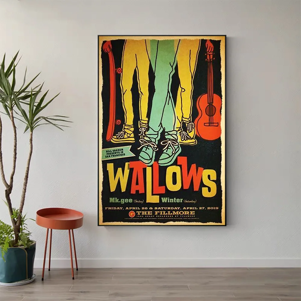W570 Silk Fabric Poster Wall Art Decor WALLOWS THE FILLMORE VINTAGE Classic Movie Trend Fashion Decoration Bright Gift
W570 Silk Fabric Poster Wall Art Decor WALLOWS THE FILLMORE VINTAGE Classic Movie Trend Fashion Decoration Bright Gift