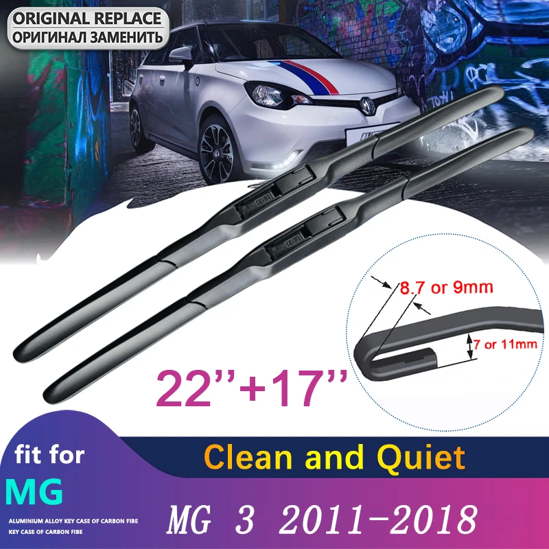 Car Wiper Blades for MG 3 MG3 2011 2012 2013 2014 2015 2016 2017 2018 Front Windscreen Wipers Stickers Car Styling Accessories
Car Wiper Blades for MG 3 MG3 2011 2012 2013 2014 2015 2016 2017 2018 Front Windscreen Wipers Stickers Car Styling Accessories