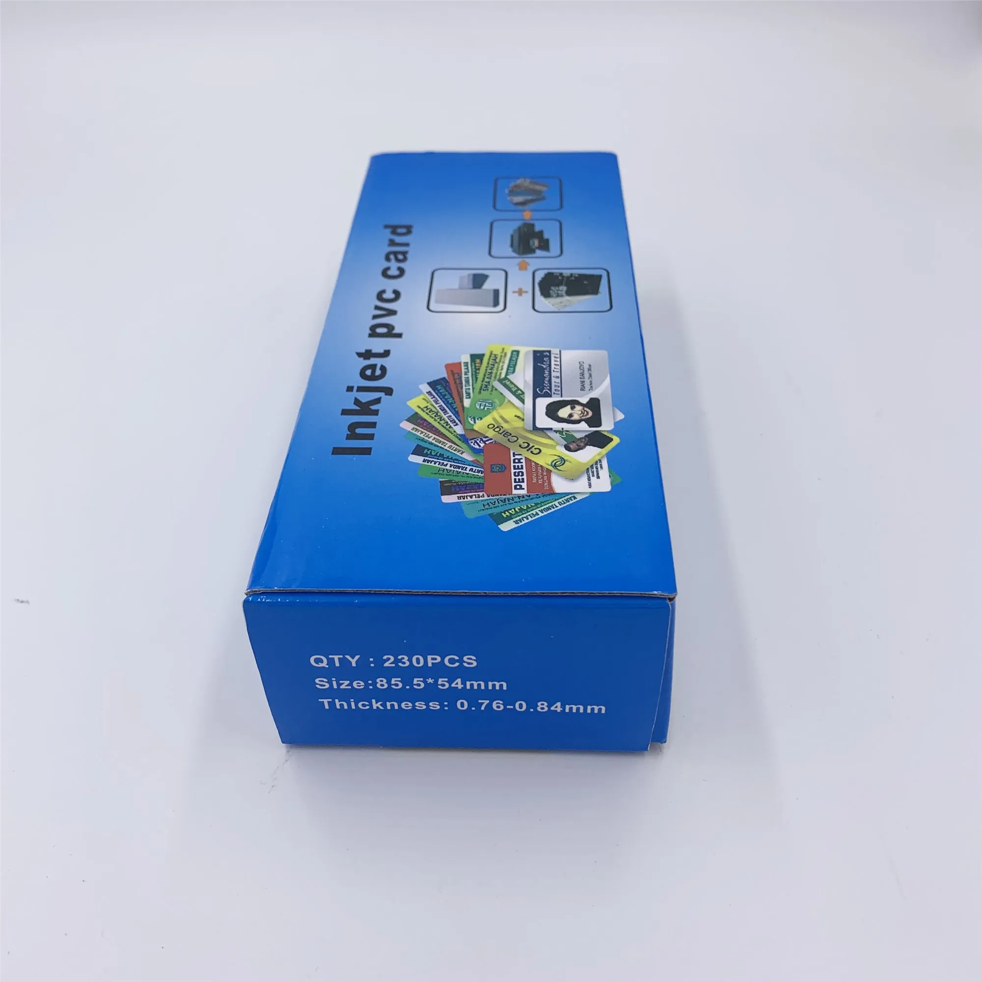 High Quality Blank Inkjet PVC card for Epson or Canon Inkjet Printer Color Package 230pcs/Lot Used for Member Card/ ID Card
High Quality Blank Inkjet PVC card for Epson or Canon Inkjet Printer Color Package 230pcs/Lot Used for Member Card/ ID Card