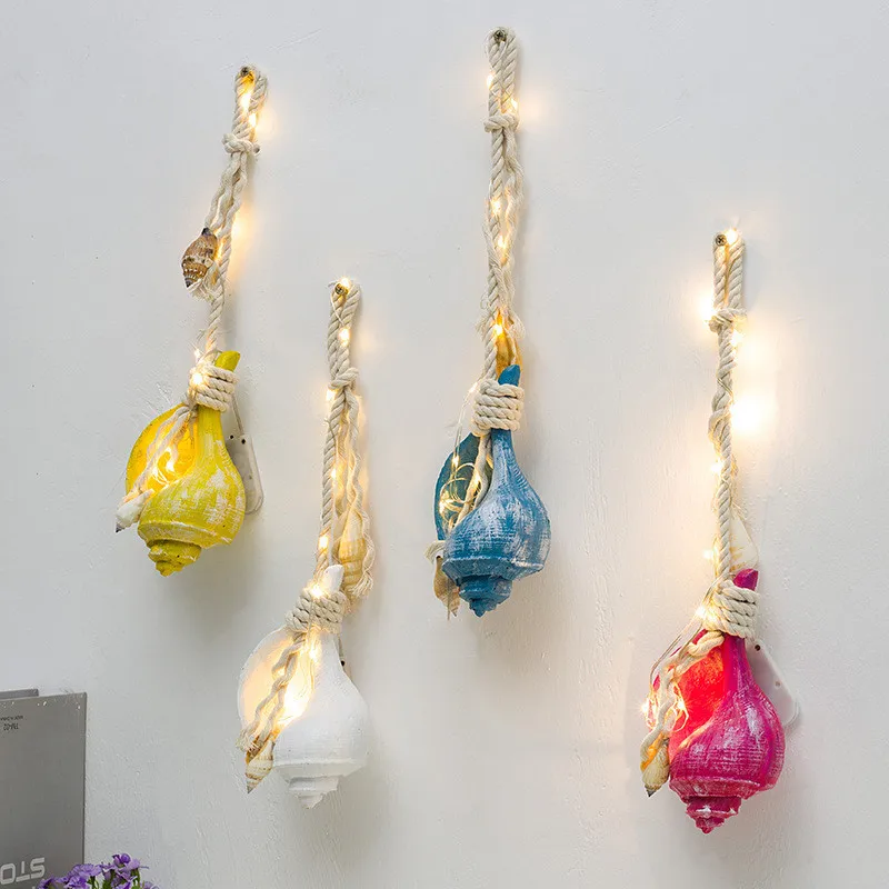 Mediterranean Resin Conch Pendant for Children's Room, Creative Decorative Lighting, LED Snail Scenery, Holiday String, 1Pc
Mediterranean Resin Conch Pendant for Children's Room, Creative Decorative Lighting, LED Snail Scenery, Holiday String, 1Pc