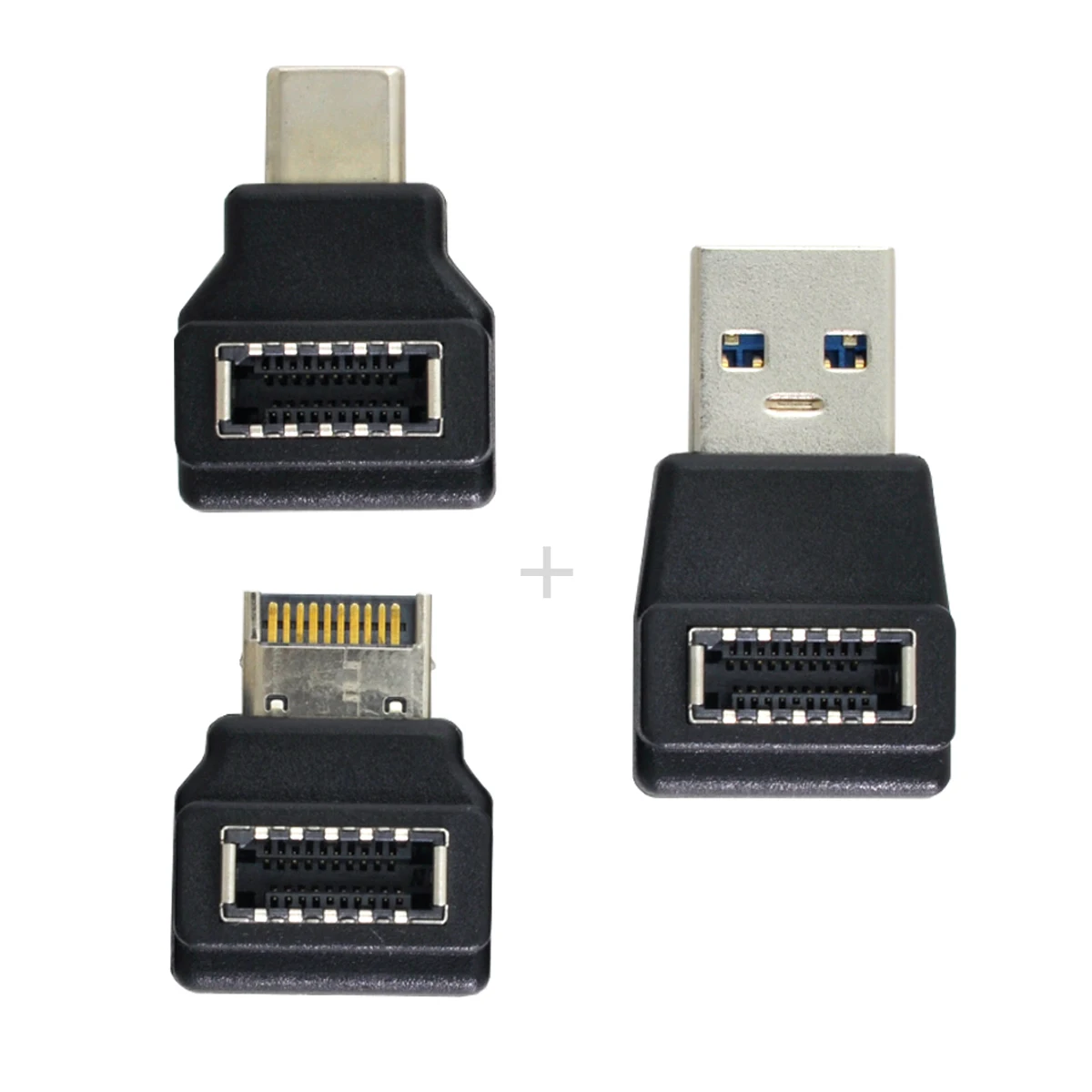 USB 3.1 Front Panel Header Female Type-E to Male Extension Adapter angle Type-E to Type-A Type-C USB C Motherboard Data Adapter
USB 3.1 Front Panel Header Female Type-E to Male Extension Adapter angle Type-E to Type-A Type-C USB C Motherboard Data Adapter