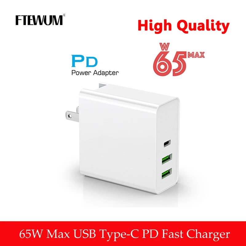 USB Type C 20V 3.25A 65W 45W PD Fast Charger QC Laptop Adapter Power For Macbook Pro Asus Lenovo Thinkpad HP DELL XPS IPAD
USB Type C 20V 3.25A 65W 45W PD Fast Charger QC Laptop Adapter Power For Macbook Pro Asus Lenovo Thinkpad HP DELL XPS IPAD