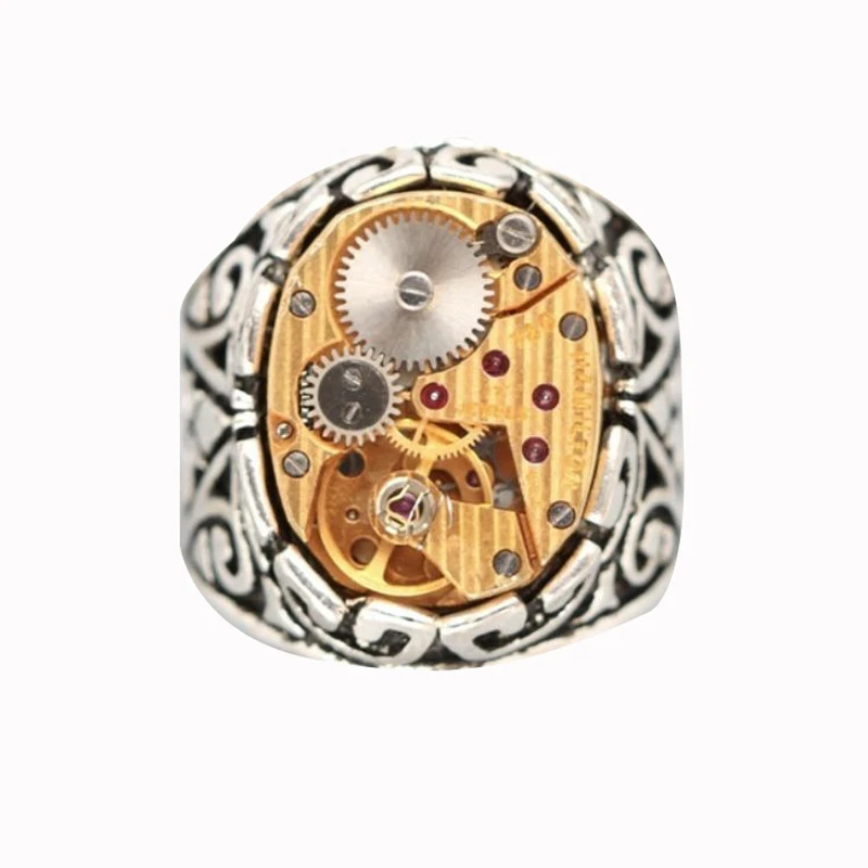 New Punk Vintage Geometry Gear Ring For Women Totem Ring Handmade Morgan Hip Hop Gold Retro Silver 2 Colors Rings Men's
New Punk Vintage Geometry Gear Ring For Women Totem Ring Handmade Morgan Hip Hop Gold Retro Silver 2 Colors Rings Men's