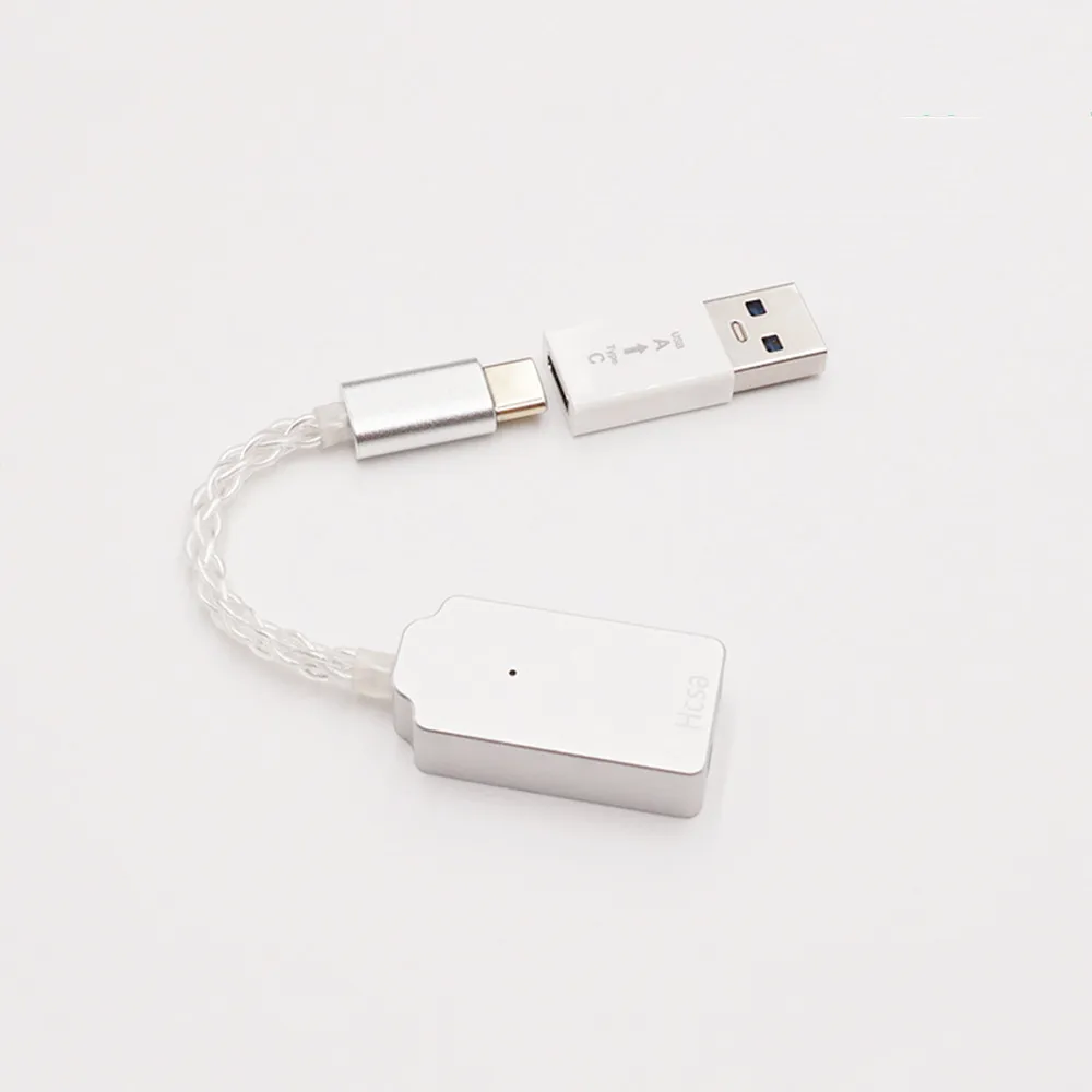 FENGRU HCSA Headphone Amplifier HiFi Decoding For Android PC USB TYPE C TO 2.5mm 3.5mm Adapter DAC For Android&iPhone
FENGRU HCSA Headphone Amplifier HiFi Decoding For Android PC USB TYPE C TO 2.5mm 3.5mm Adapter DAC For Android&iPhone