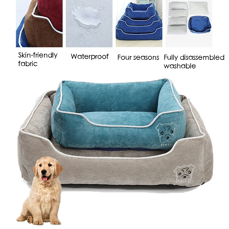 Pet Dog Bed Removable Teddy Golden Dog Sofa Bed Corduroy Waterproof 3DPP Cotton Dog Kennel For Puppy Medium Large Dog Supplies
Pet Dog Bed Removable Teddy Golden Dog Sofa Bed Corduroy Waterproof 3DPP Cotton Dog Kennel For Puppy Medium Large Dog Supplies