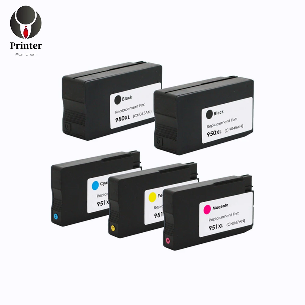 Printer-Partner replacement ink cartridge 950 951 950xl 951xl compatible for hp 8100 8600 8600plus 8610 8620 251dw 276dw printer
Printer-Partner replacement ink cartridge 950 951 950xl 951xl compatible for hp 8100 8600 8600plus 8610 8620 251dw 276dw printer
