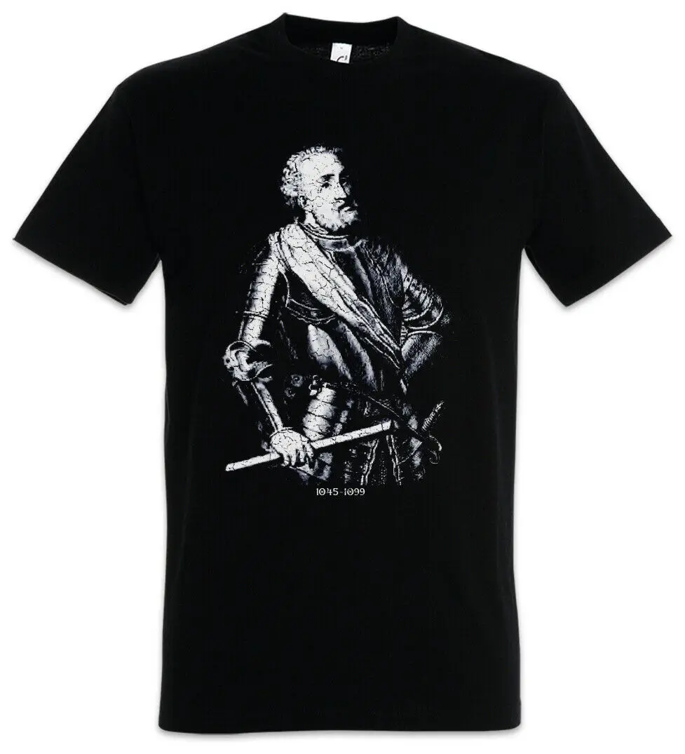 El Cid. Rodrigo Diaz Vivar Spain Kingdom of Castile Spanish Patriotism T-Shirt. Summer Cotton O-Neck Short Sleeve Mens T Shirt
El Cid. Rodrigo Diaz Vivar Spain Kingdom of Castile Spanish Patriotism T-Shirt. Summer Cotton O-Neck Short Sleeve Mens T Shirt