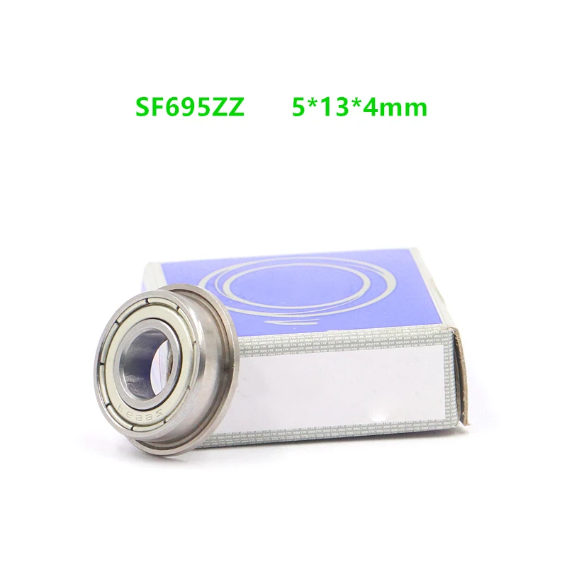 20/50pcs stainless steel Flanged bearing SF695ZZ 5*13*4 miniature flange deep groove ball bearings SF695 -2Z 5x13x4 mm
20/50pcs stainless steel Flanged bearing SF695ZZ 5*13*4 miniature flange deep groove ball bearings SF695 -2Z 5x13x4 mm