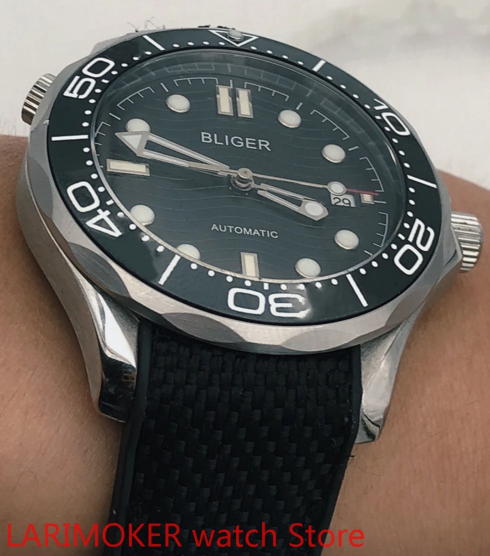Bliger 2021 NEW men's high-quality luxury sports and leisure waterproof men's watch mechanical clock black bezel rotating
Bliger 2021 NEW men's high-quality luxury sports and leisure waterproof men's watch mechanical clock black bezel rotating