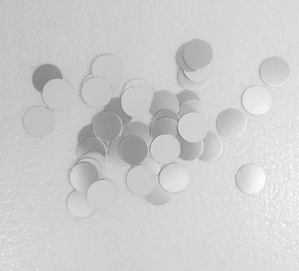 For induction sealing 28mm plastic laminated aluminum foil lid liners 5,000pcs
For induction sealing 28mm plastic laminated aluminum foil lid liners 5,000pcs