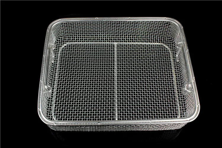 304 Stainless Steel medical disinfection Basket Reticular clean box Soak Surgical Instrument case High Temperature sterilization
304 Stainless Steel medical disinfection Basket Reticular clean box Soak Surgical Instrument case High Temperature sterilization